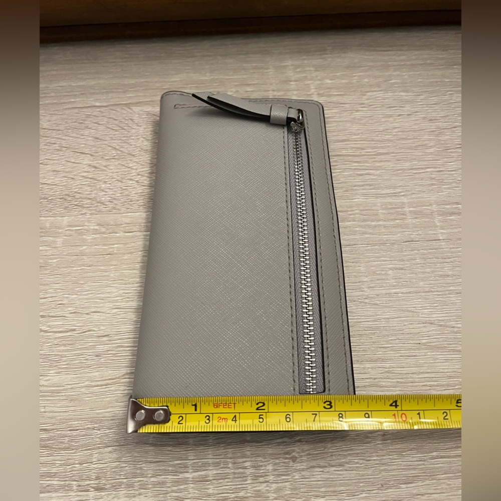 Kate Spade Gray Leather Wallet - Picture 4 of 10